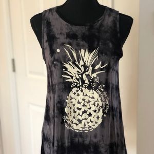 Ron Jon tie dye pineapple tank